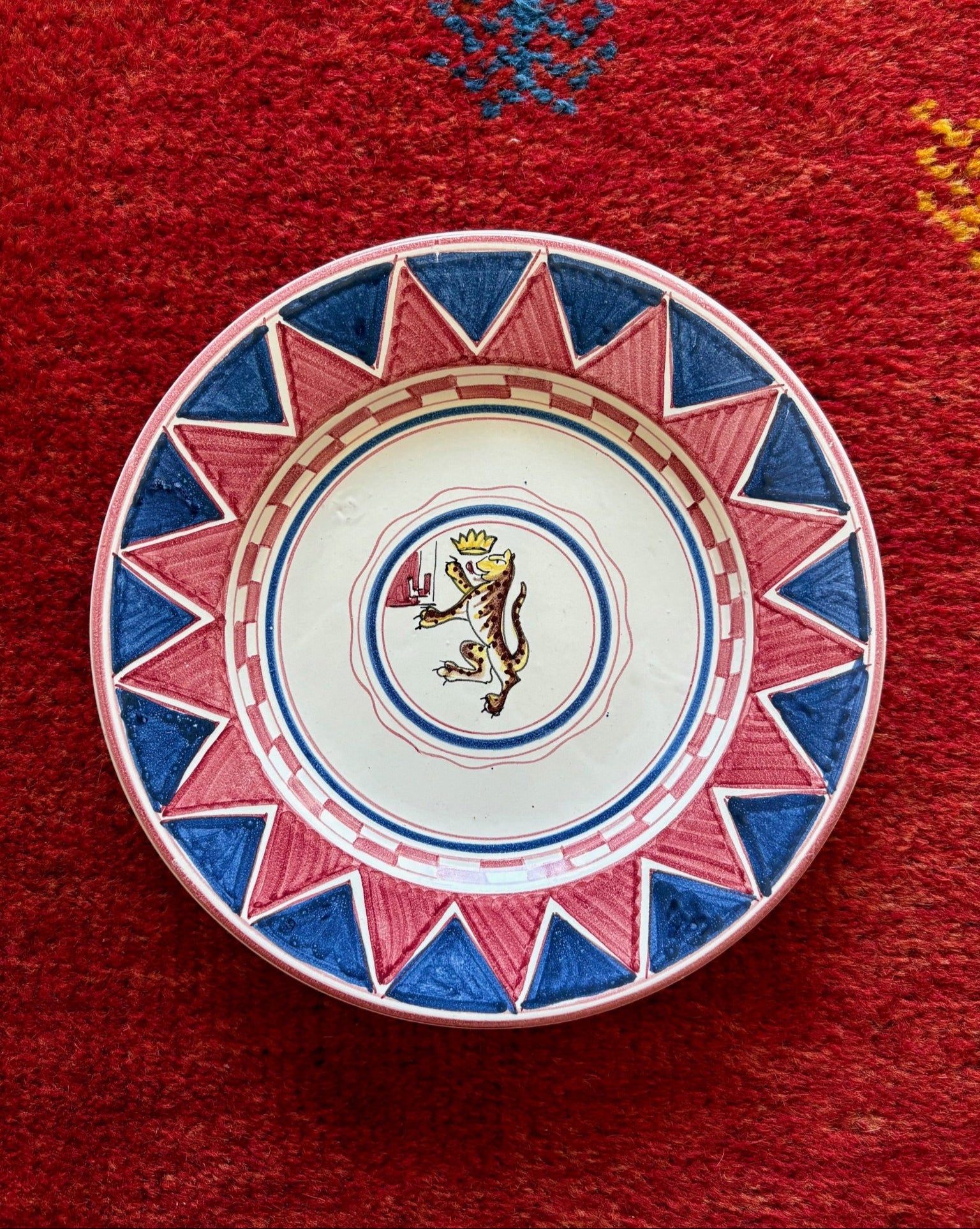 Palio di Siena Contrade Pantera Plate