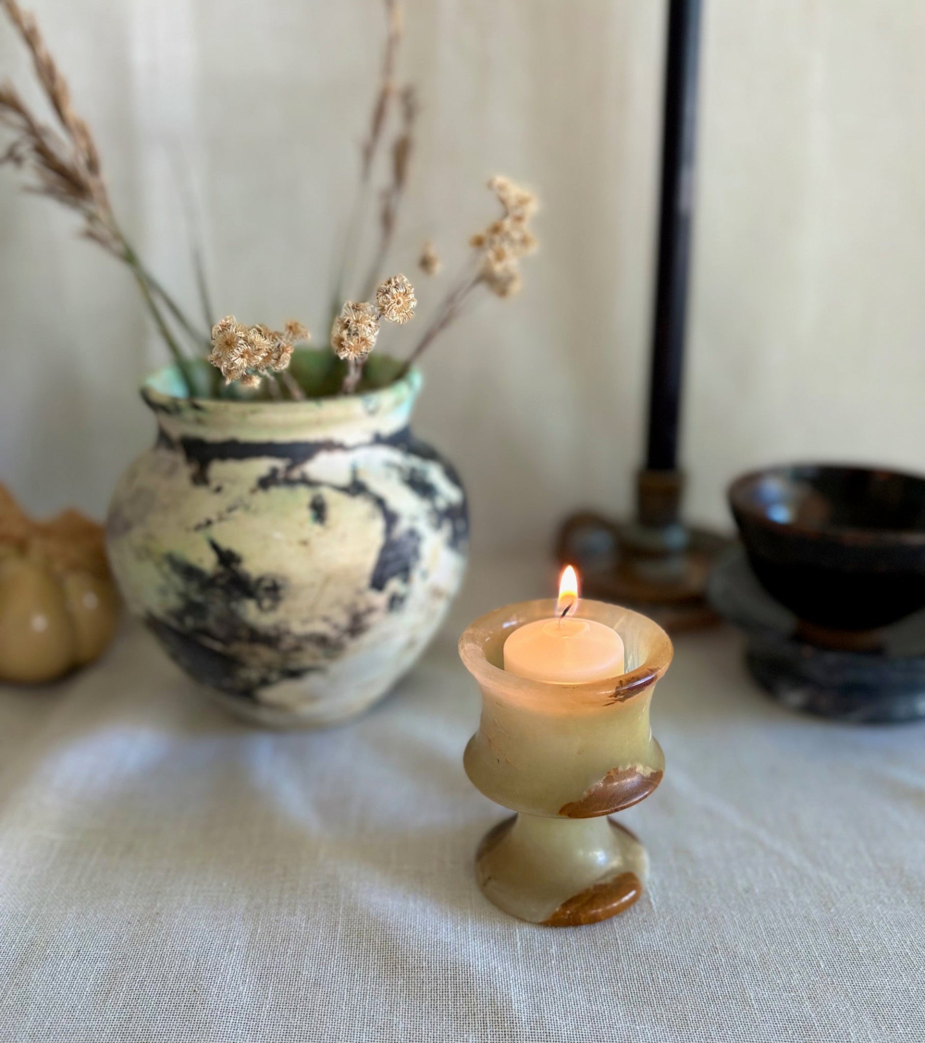 Onyx Votive Holder