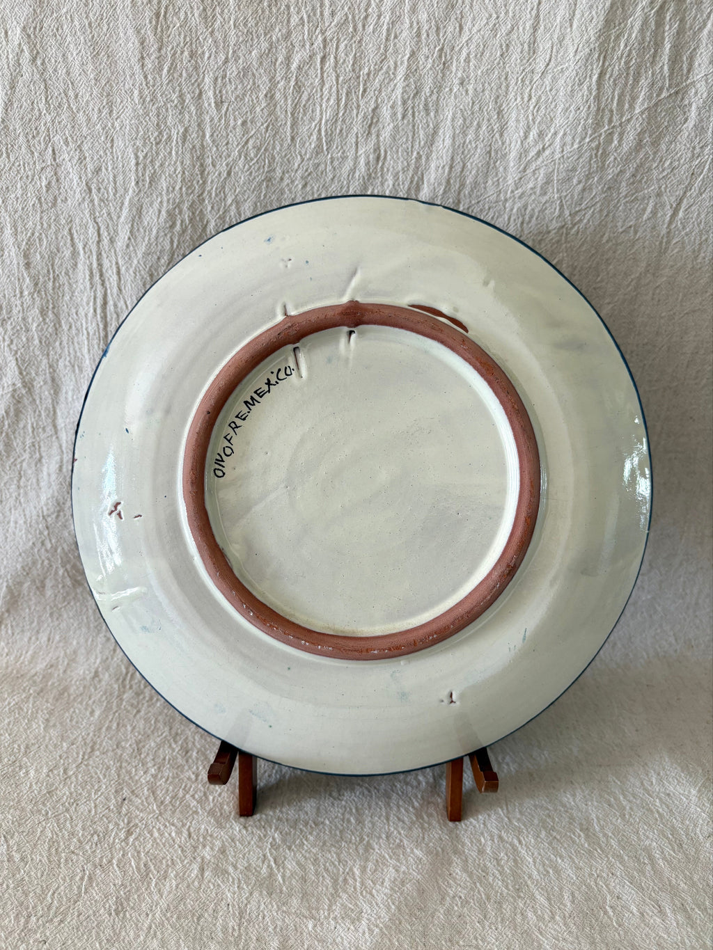 Mexican Talavera Plate with Fish