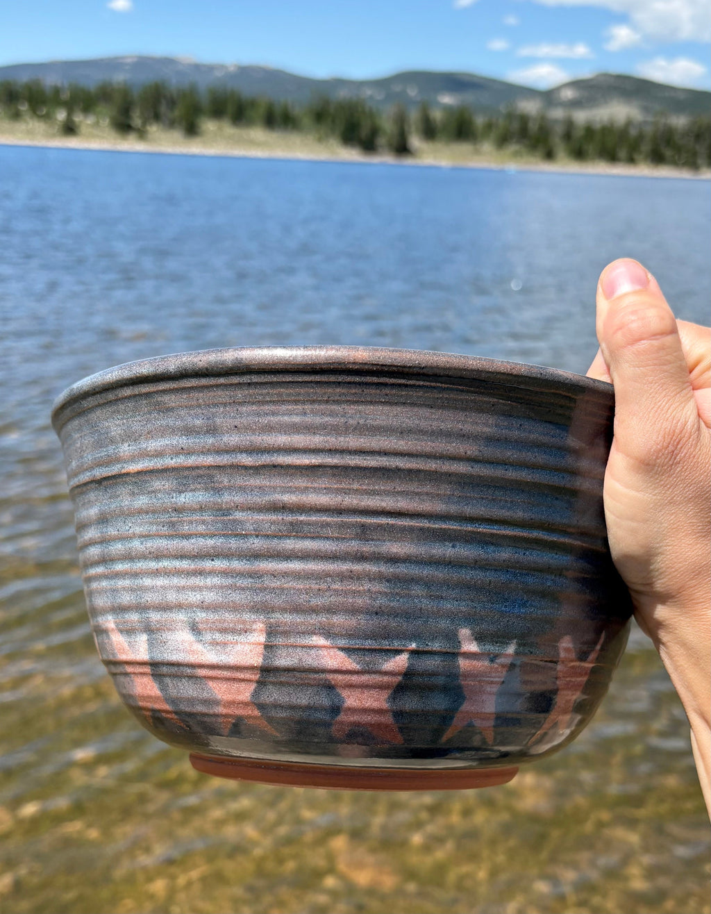 Crisscross Serving Bowl