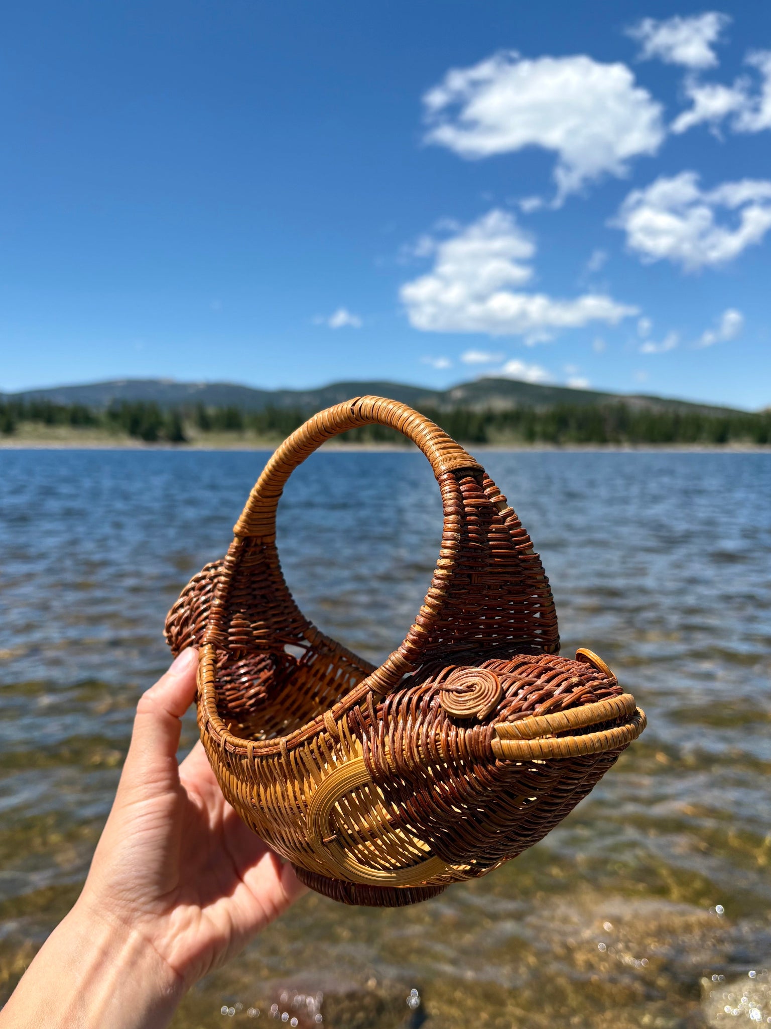 Happy Fish Basket