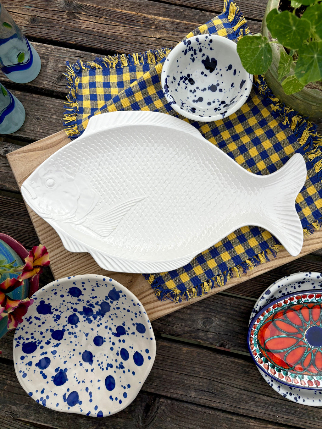 Cream Fish Platter