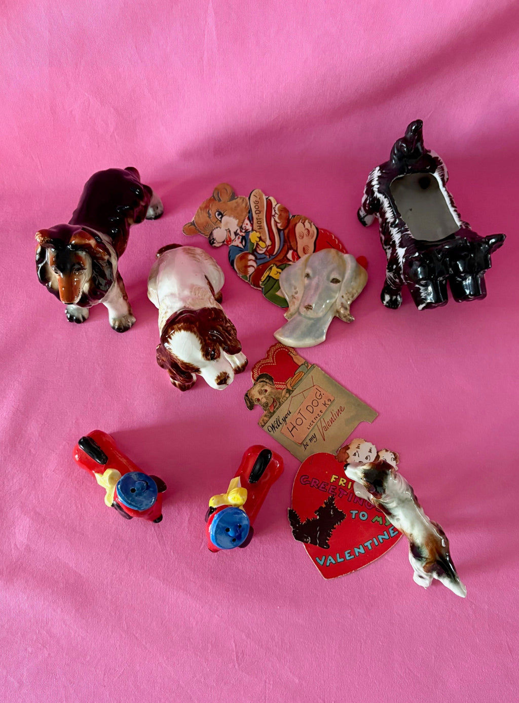Collie Dog Figurine