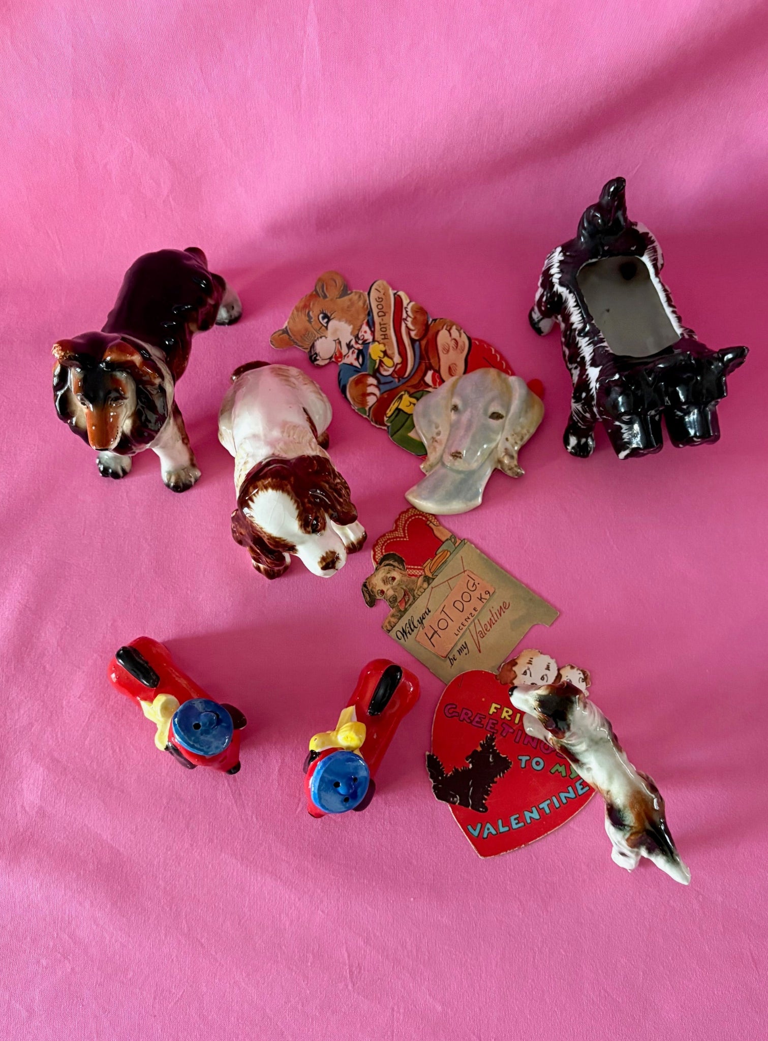 Collie Dog Figurine