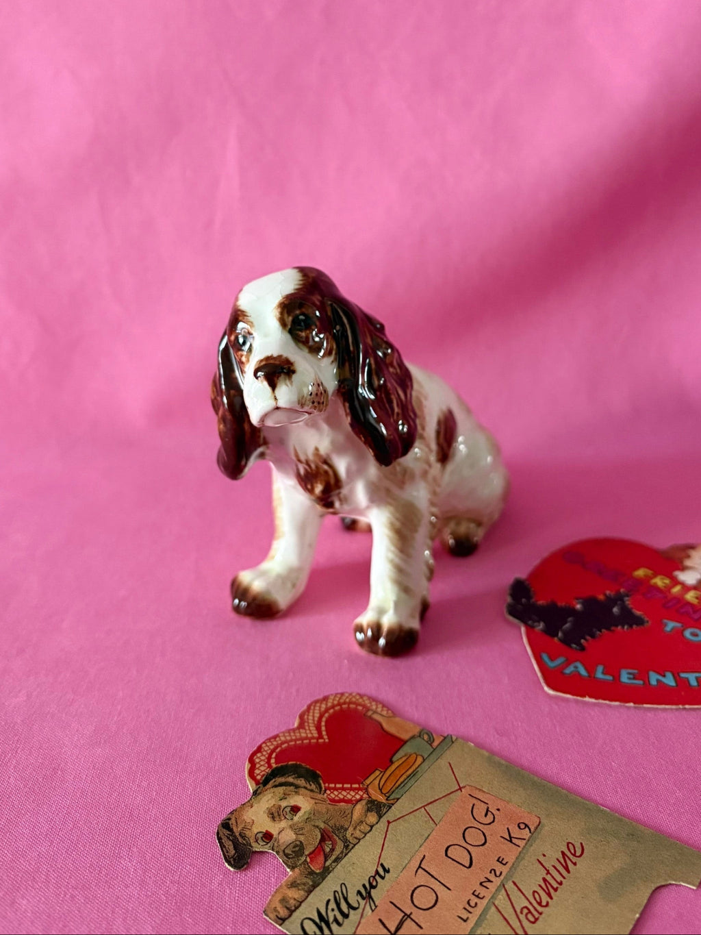 Cocker Spaniel Dog Figurine
