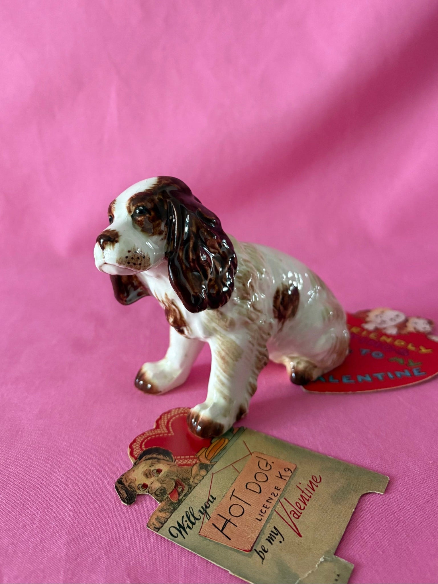 Cocker Spaniel Dog Figurine