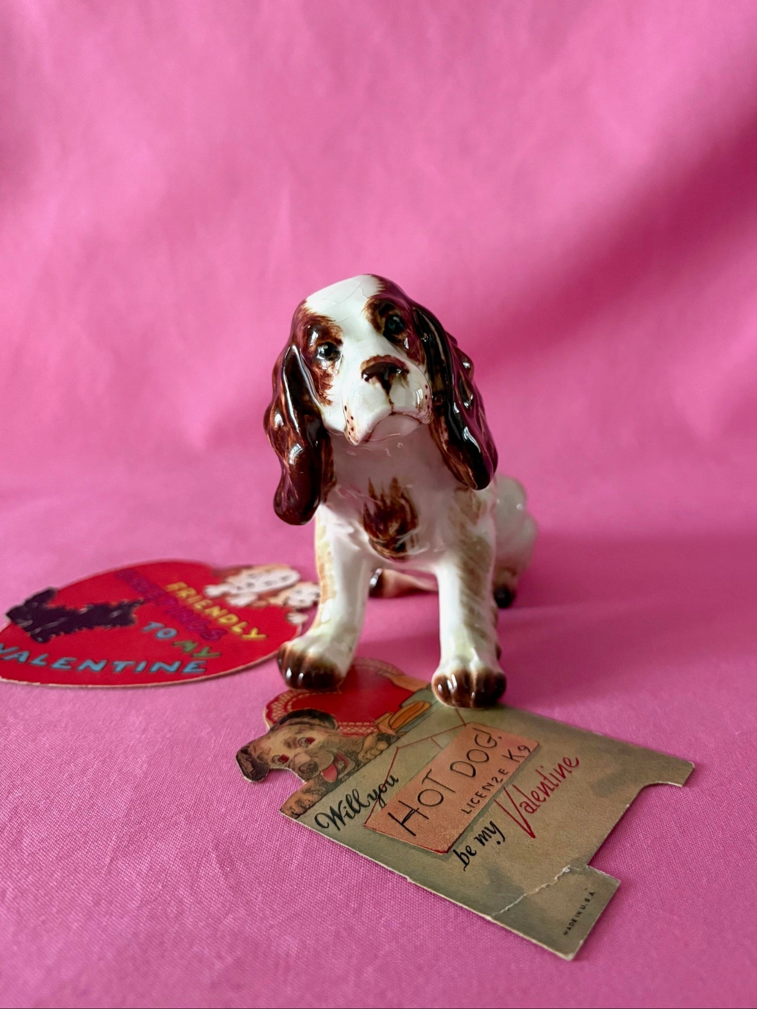 Cocker Spaniel Dog Figurine