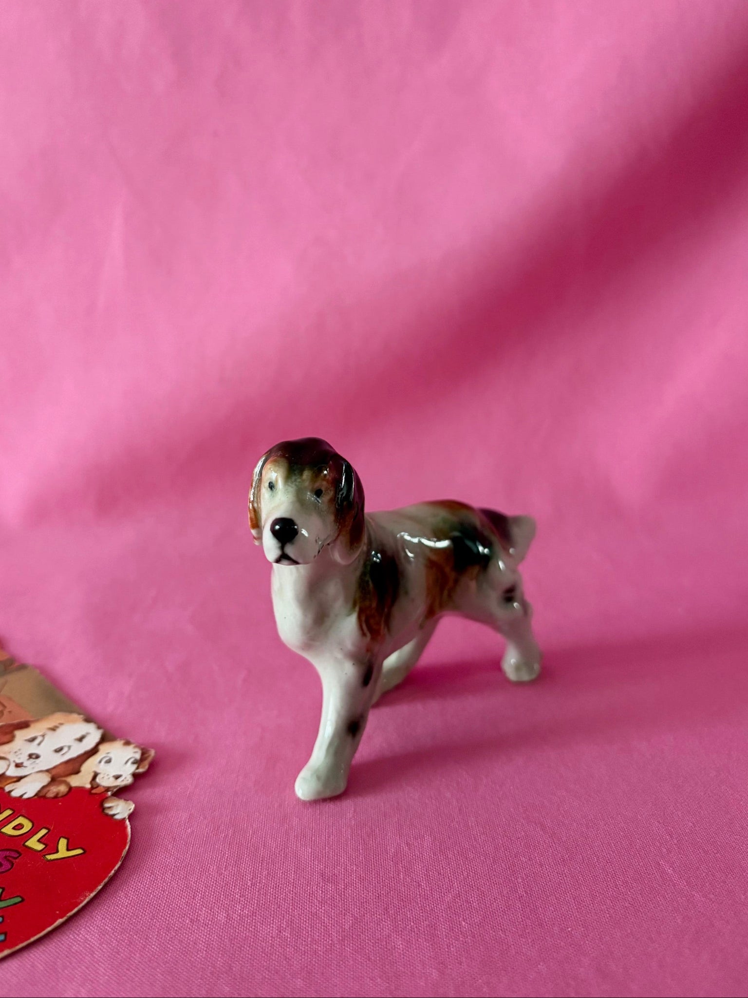 English Setter Dog Figurine