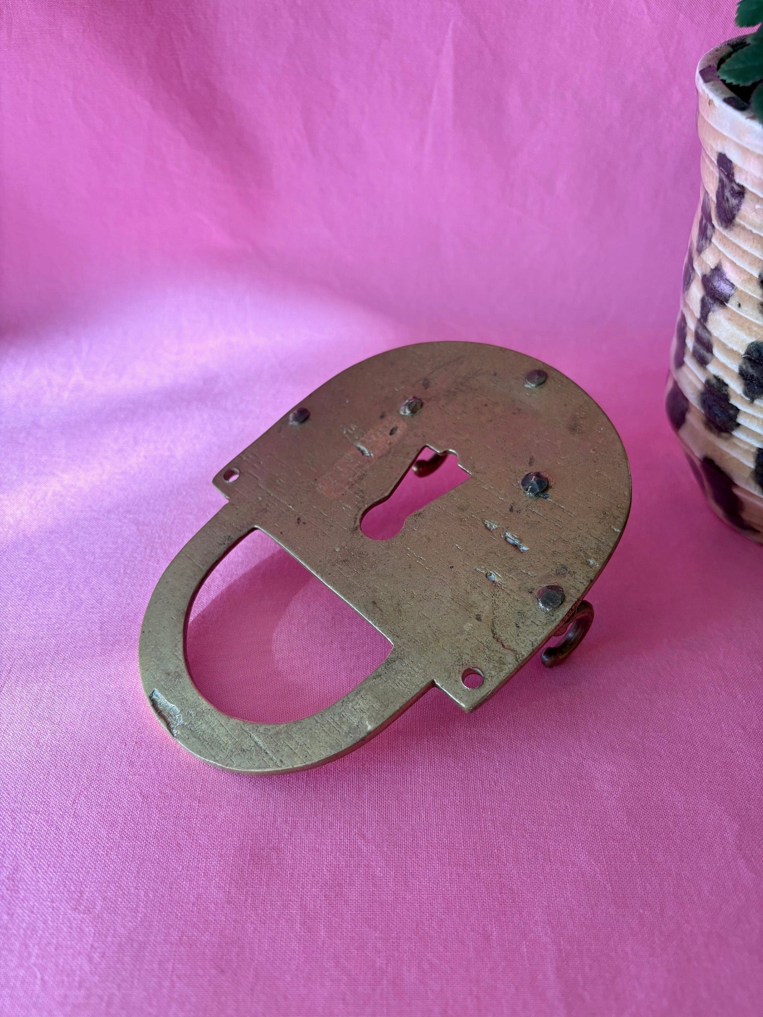 Key to my Heart Brass Key Holder