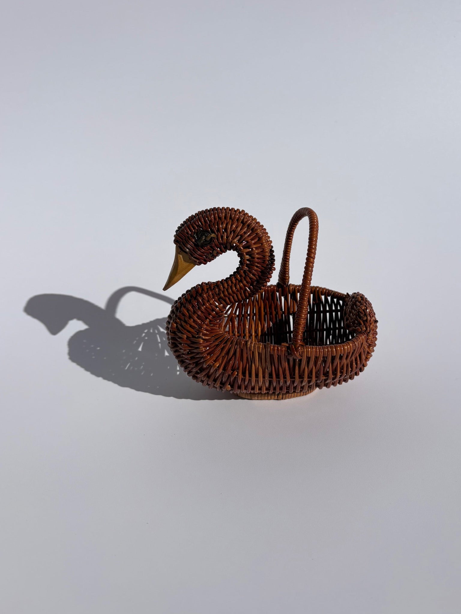 Miniature Swan Basket