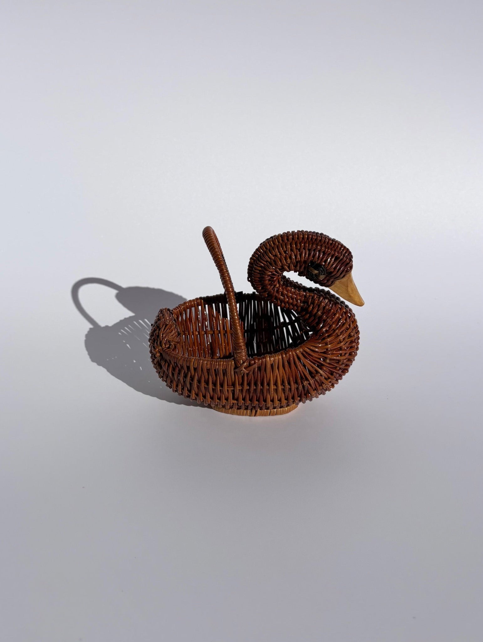 Miniature Swan Basket