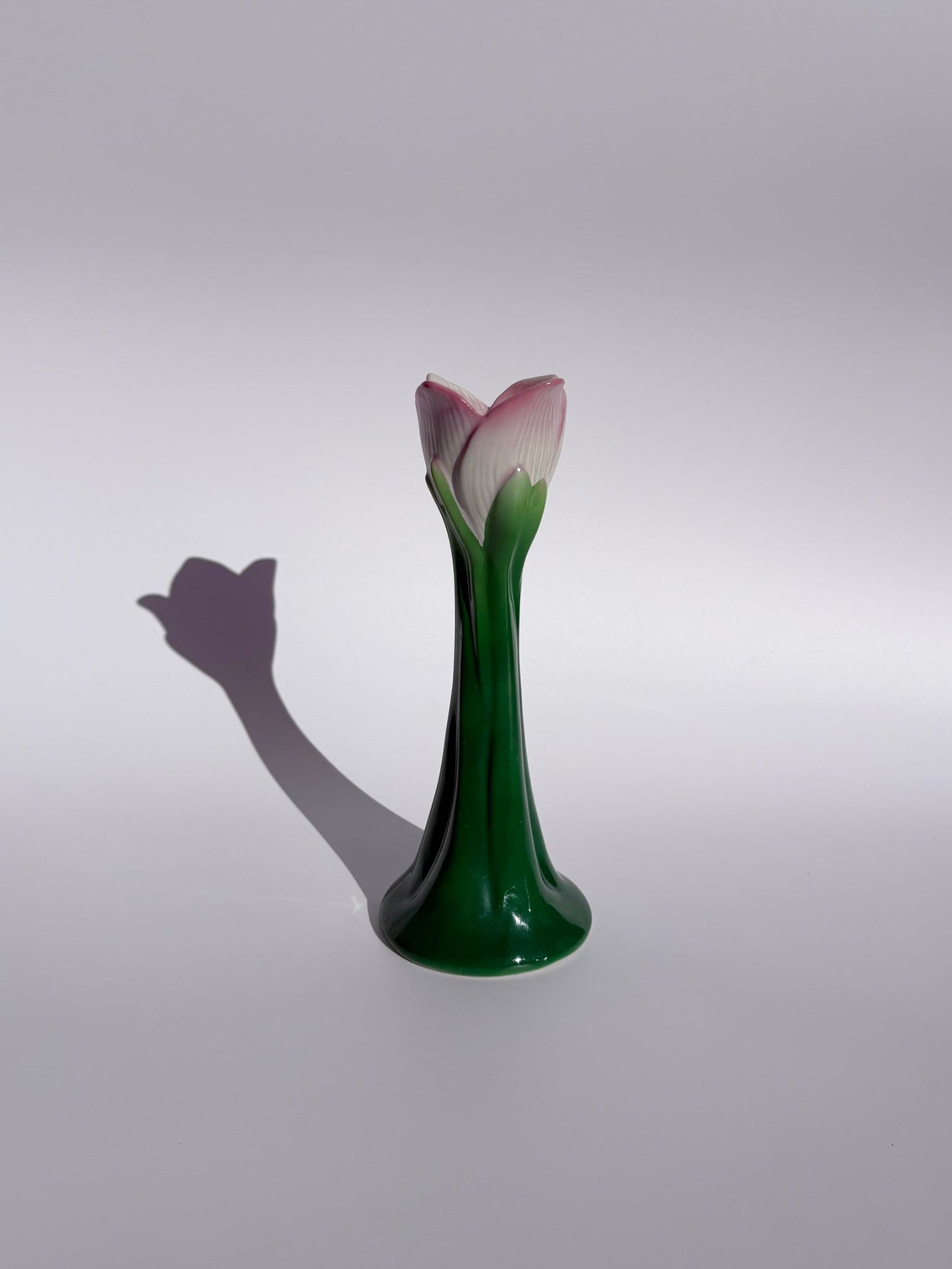 Pink Tulip Candle Holder