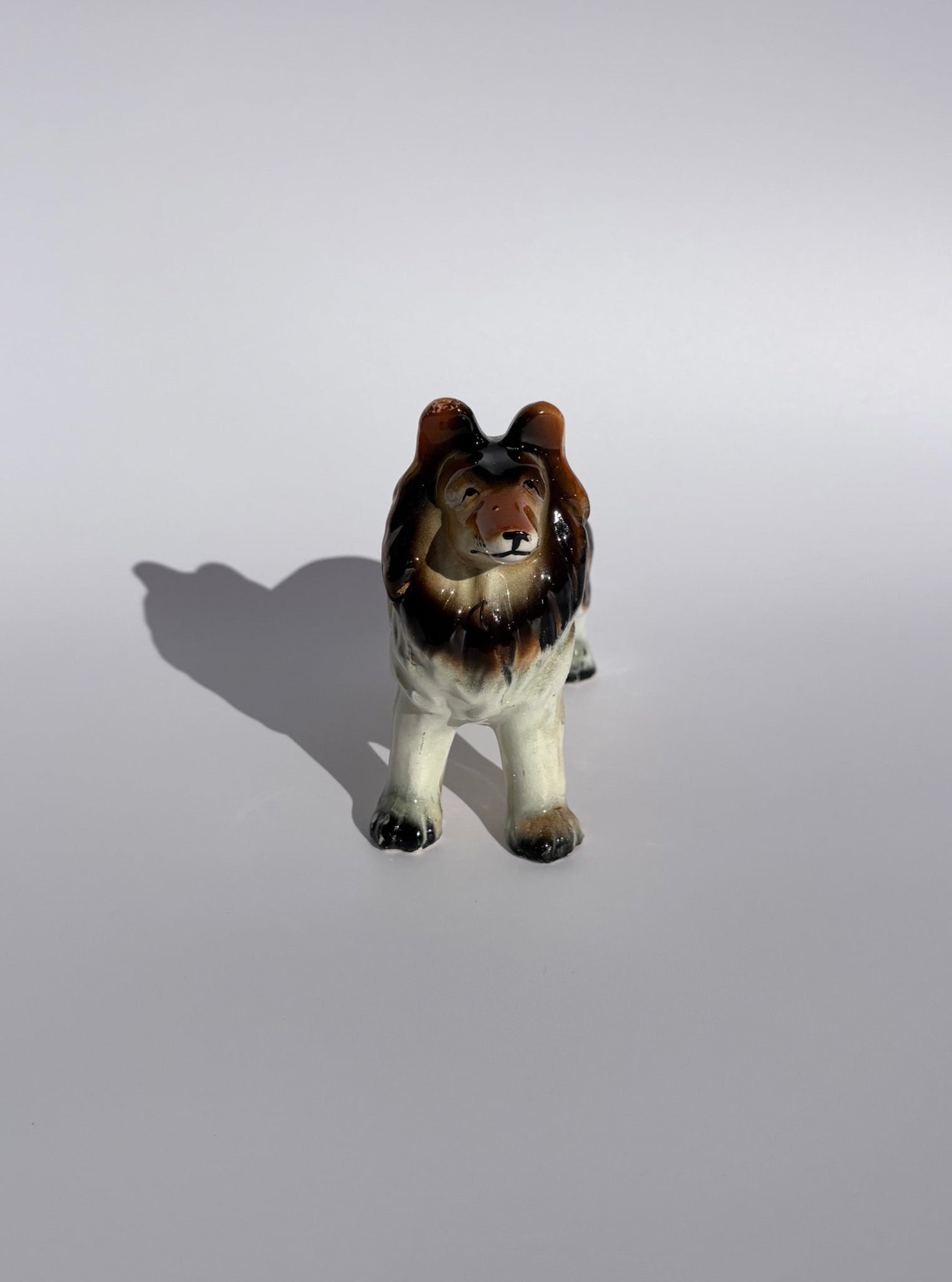Collie Dog Figurine