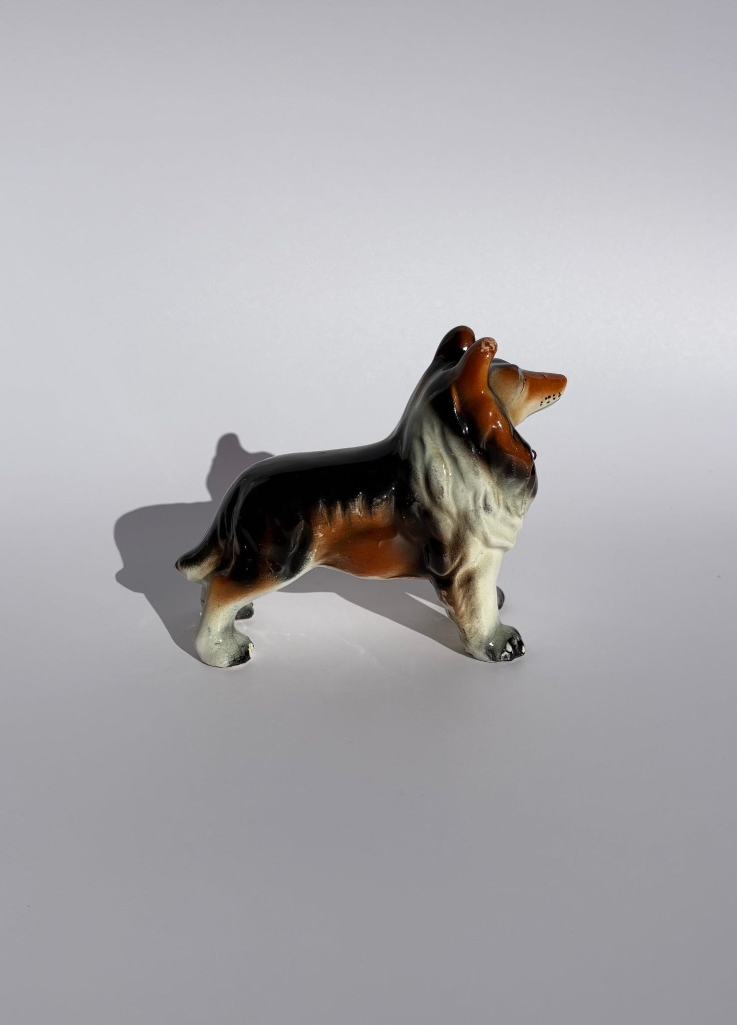 Collie Dog Figurine
