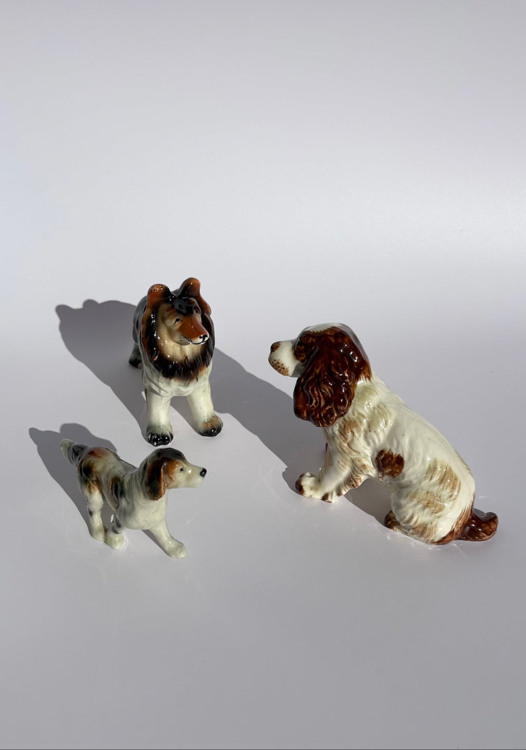 Collie Dog Figurine