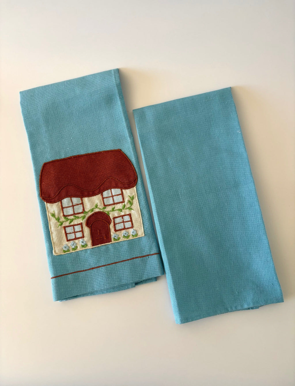 Vintage Cottage Tea Towels