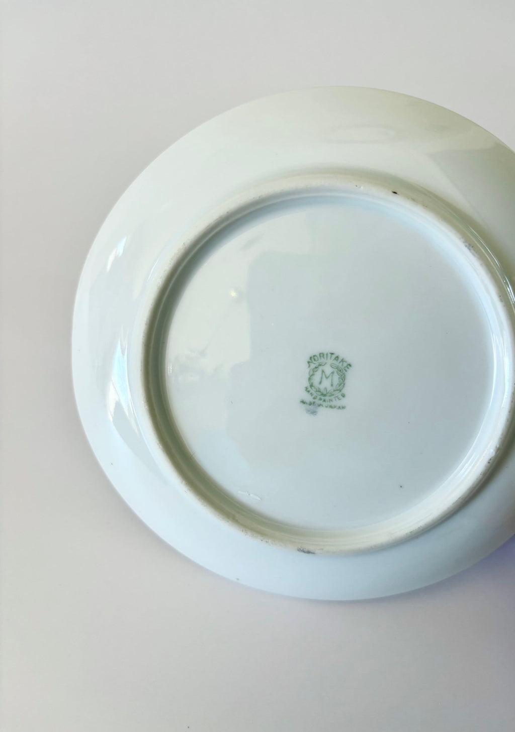Blue Floral Dish with Handle