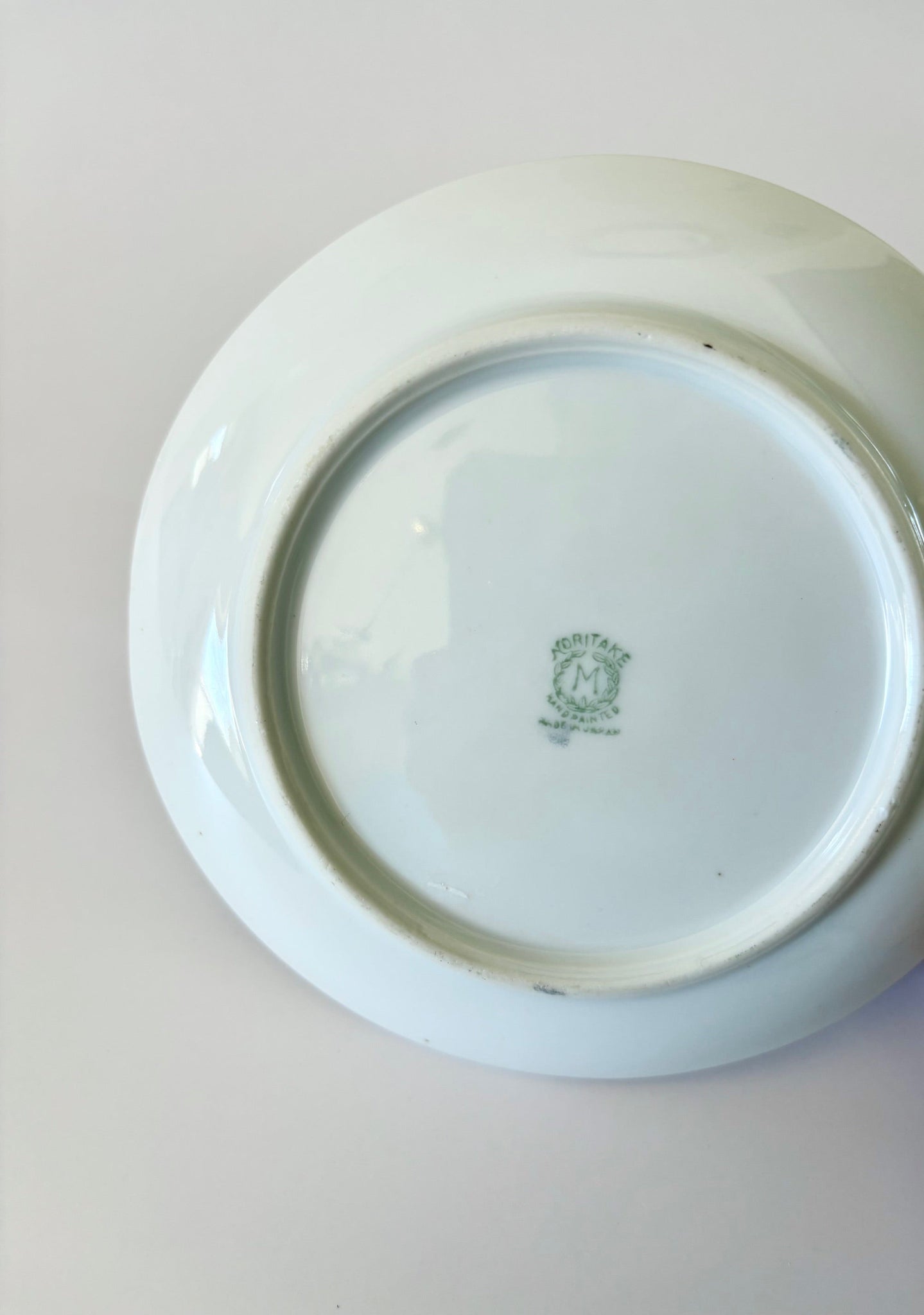 Blue Floral Dish with Handle
