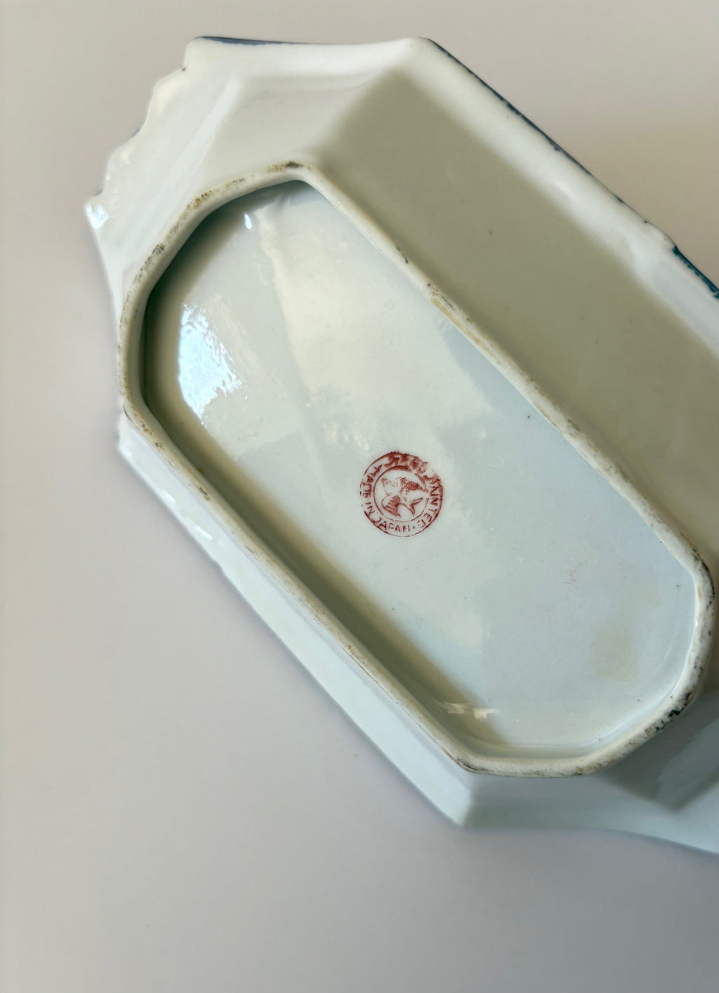 Japanese Lusterware Dish with Handle