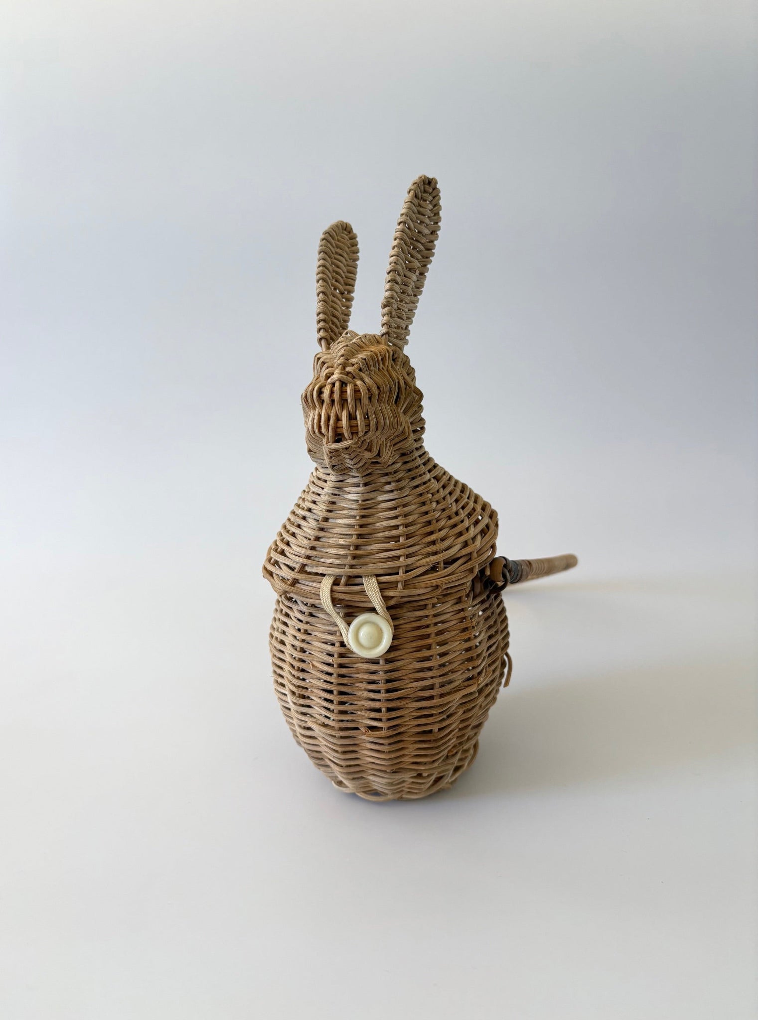 Vintage Wicker Bunny Purse