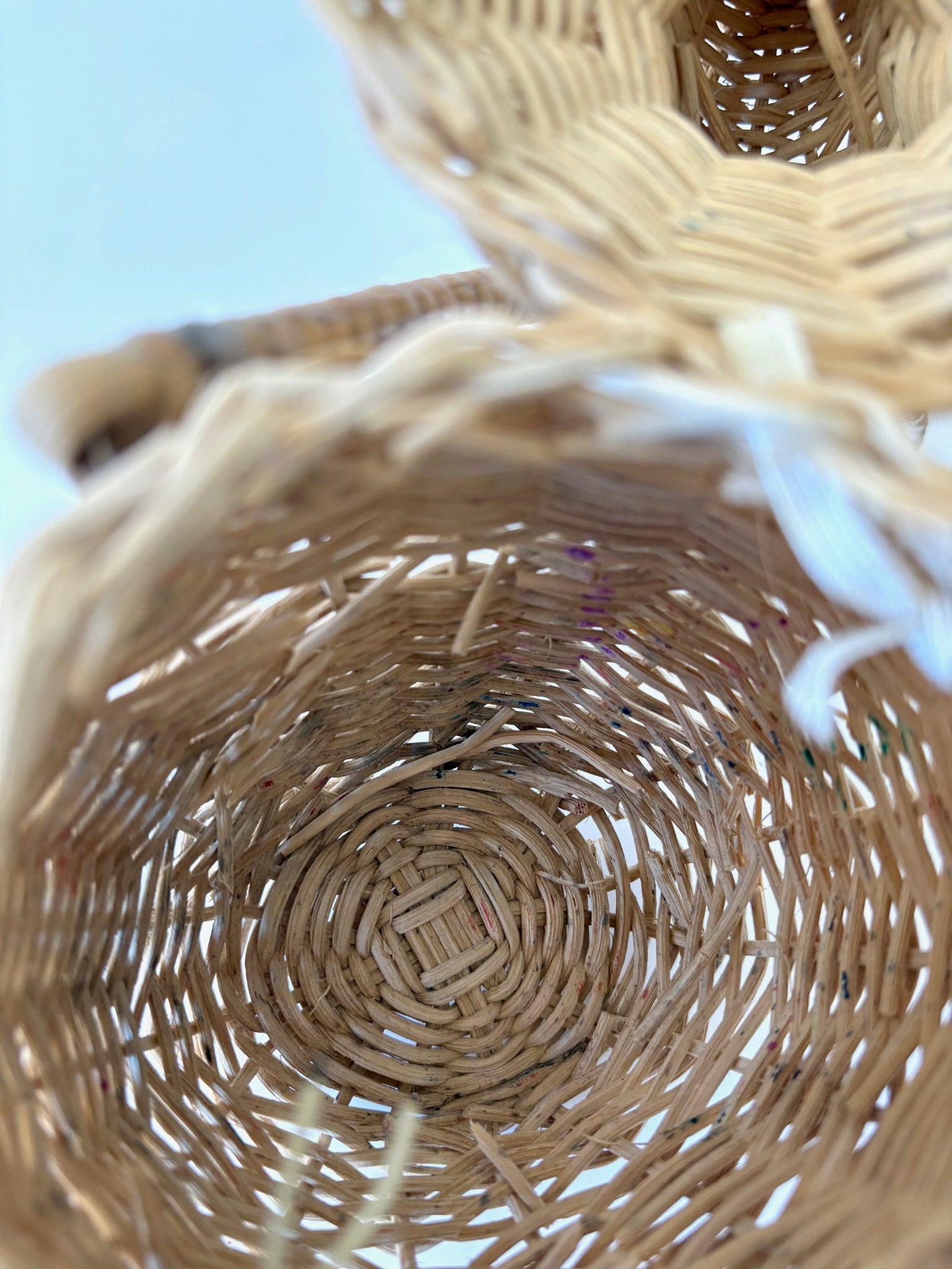 Vintage Wicker Bunny Purse