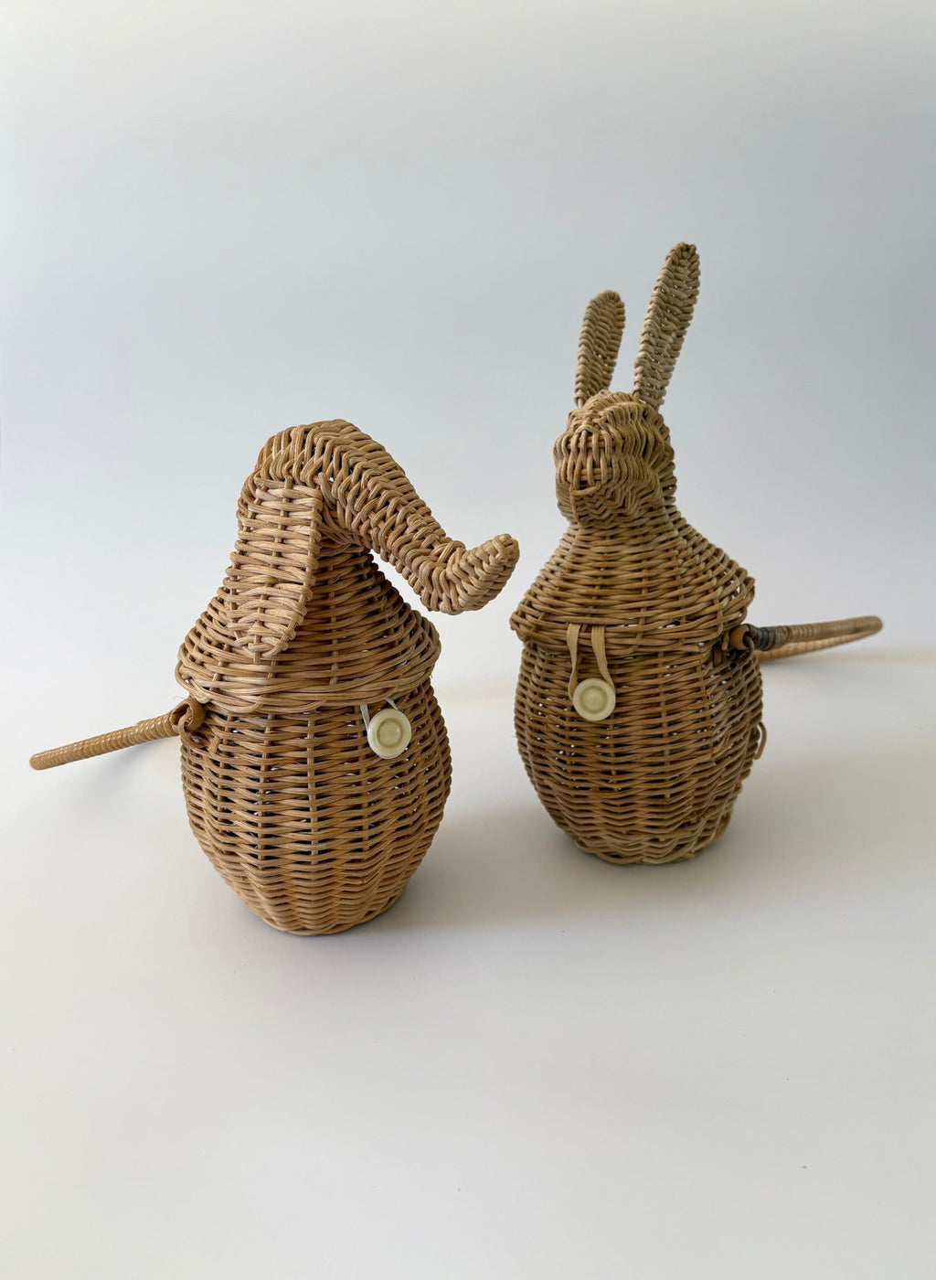 Vintage Wicker Elephant Purse