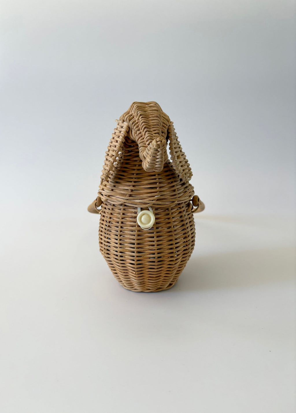 Vintage Wicker Elephant Purse