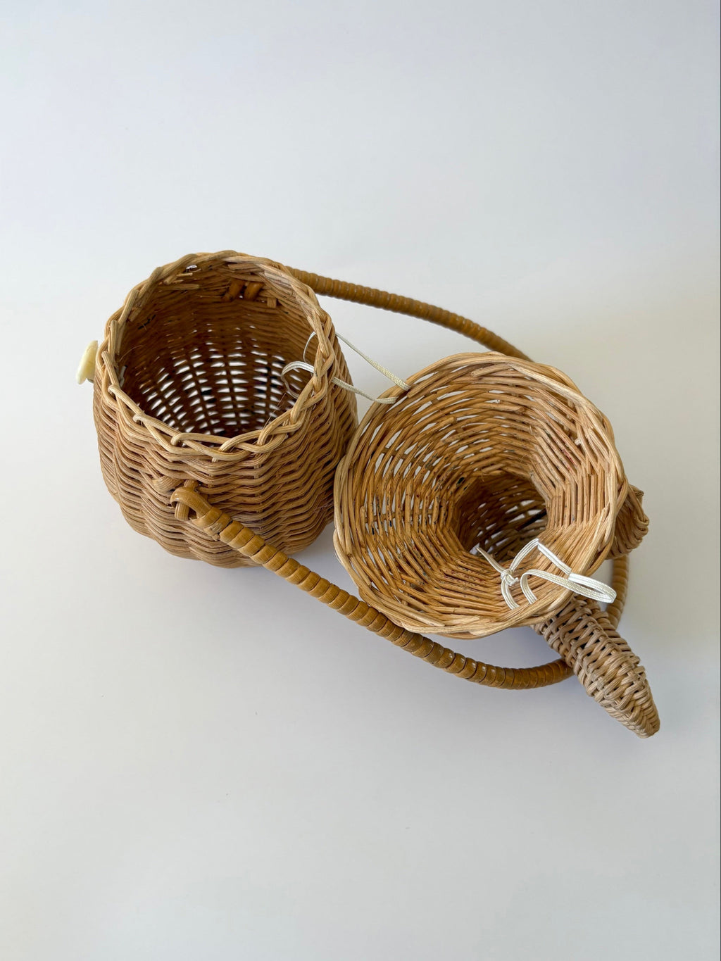 Vintage Wicker Elephant Purse