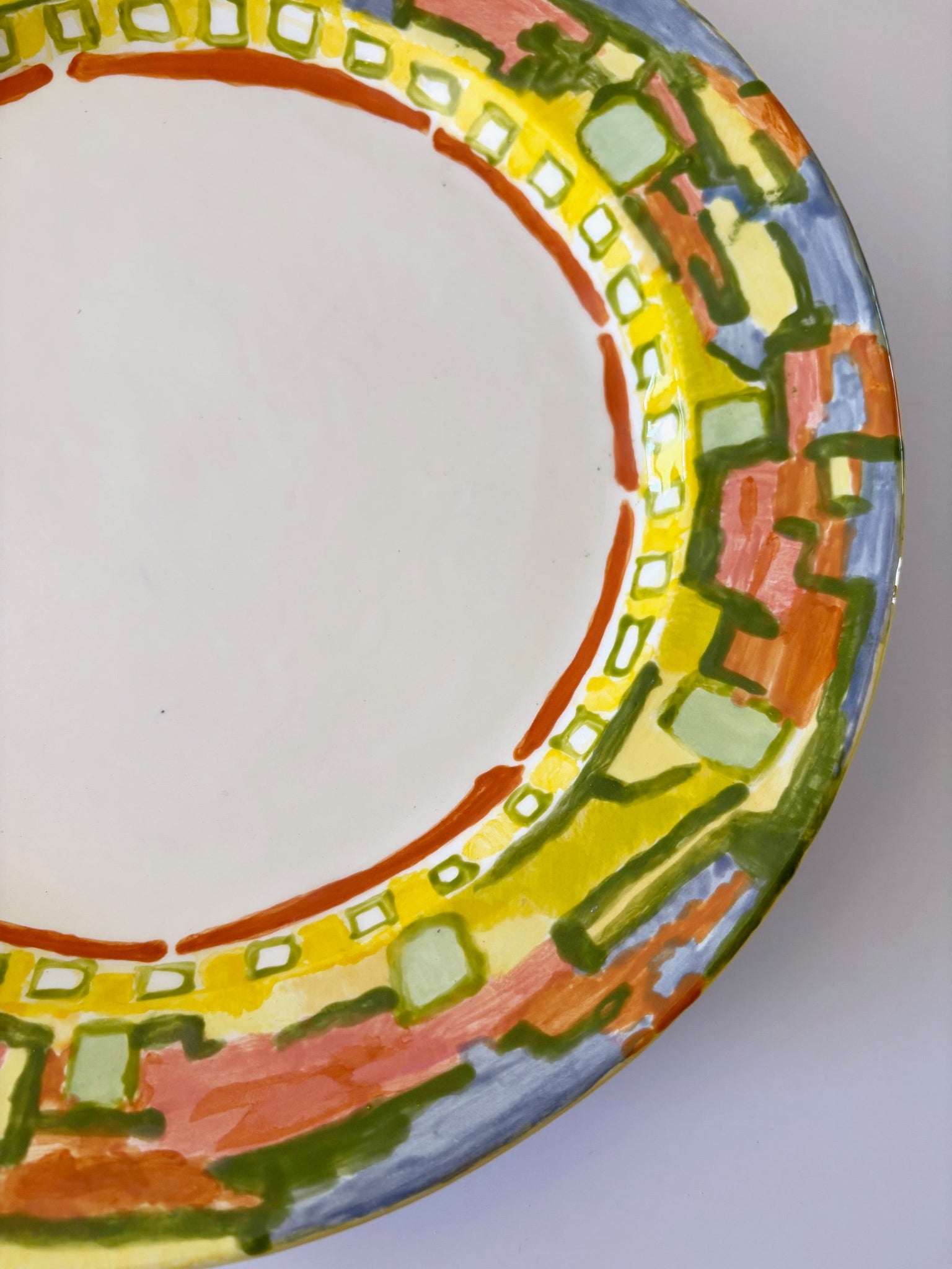 Tetris Pattern Serving Plate