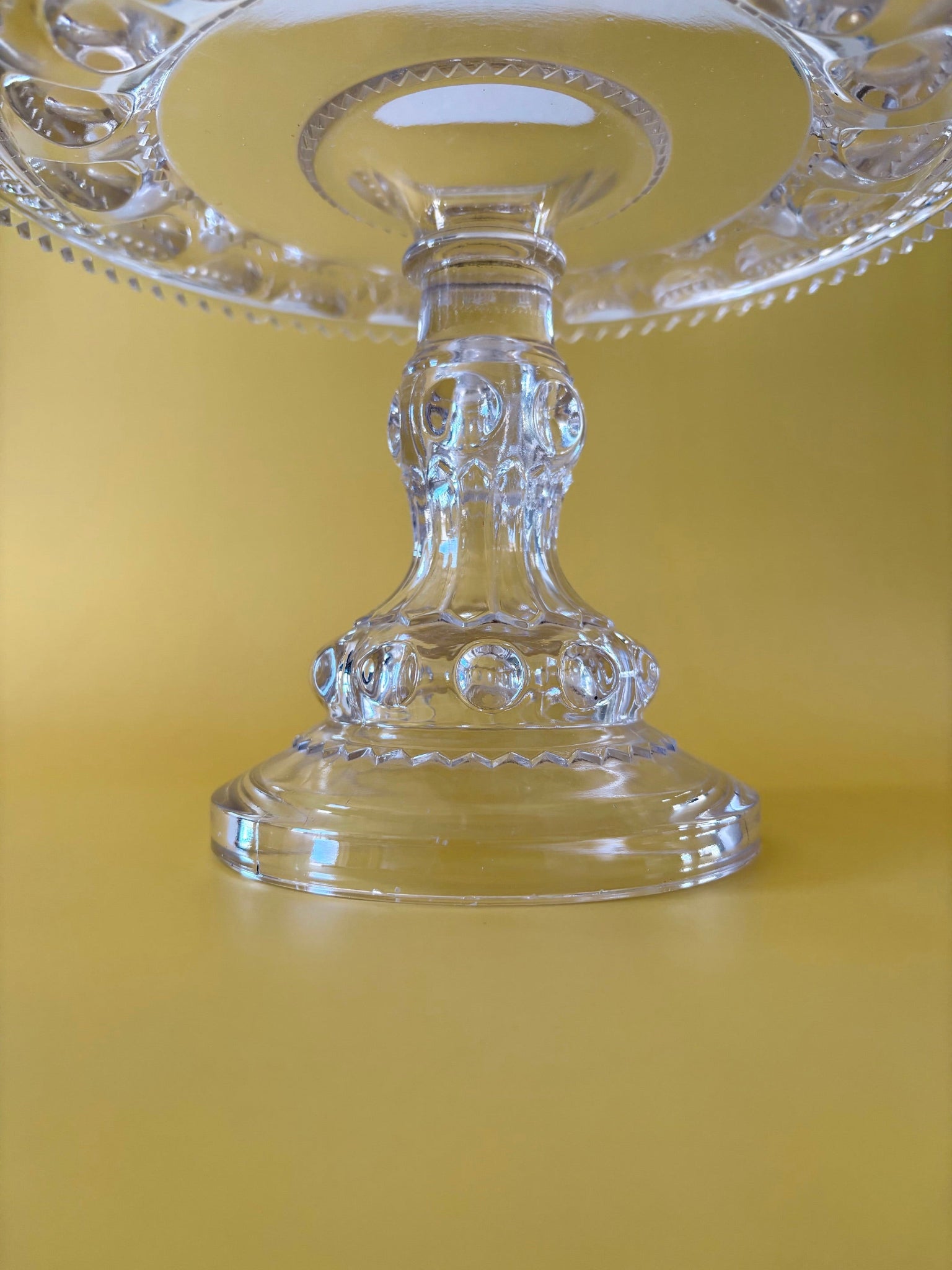 Polka Dot Zig Zag Cake Stand