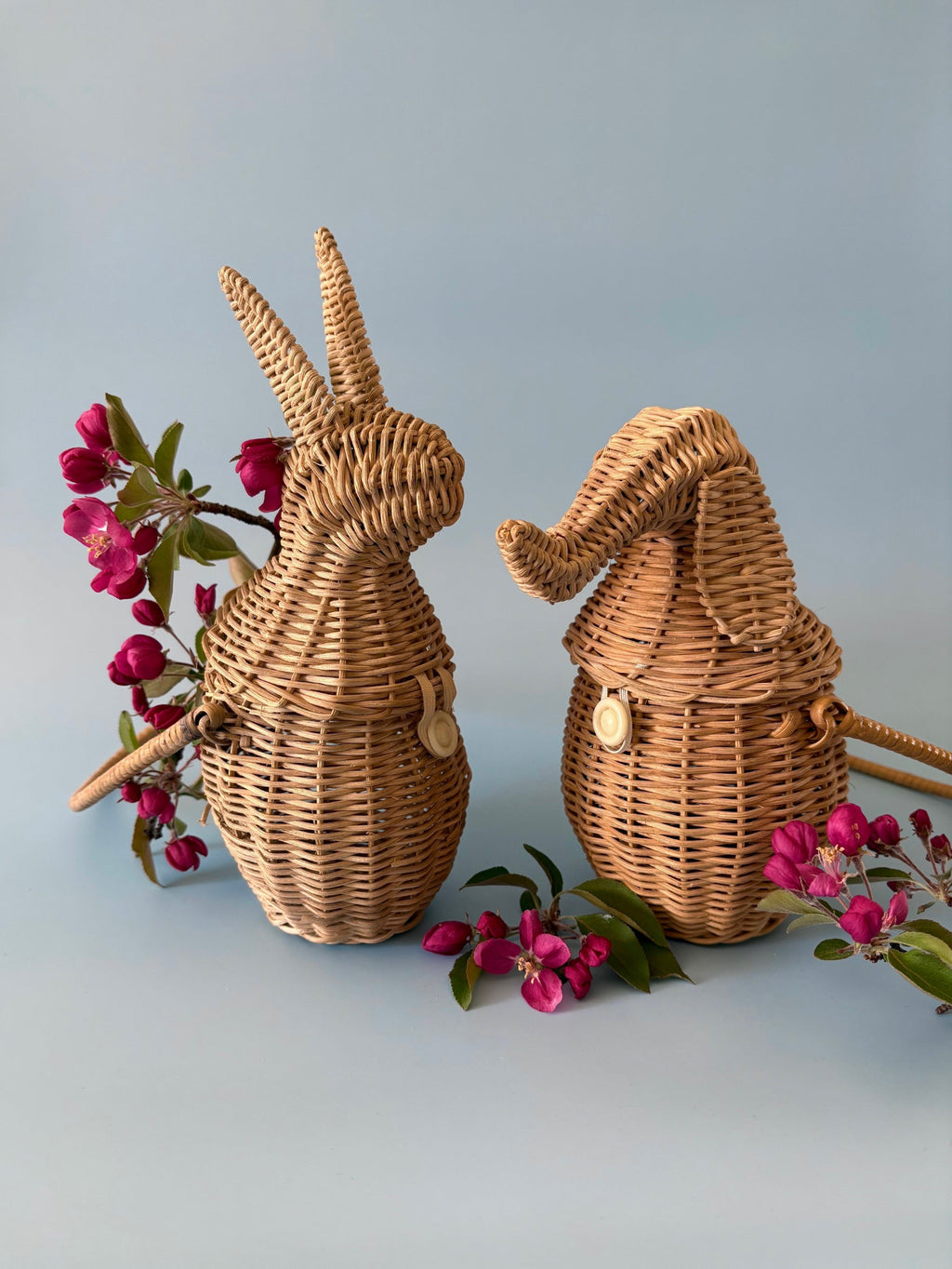 Vintage Wicker Bunny Purse