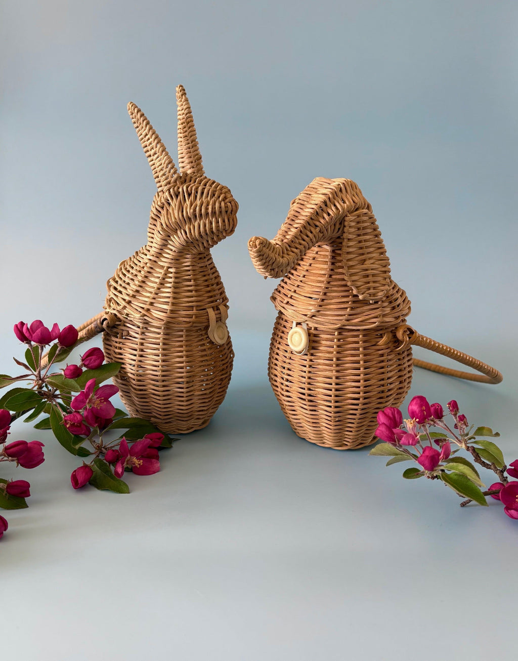 Vintage Wicker Elephant Purse