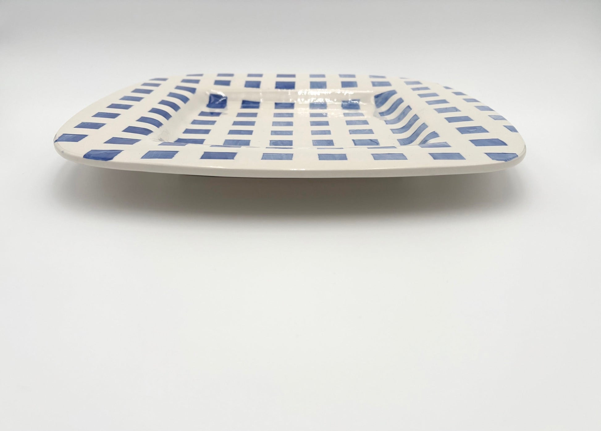 Checkered Serving Plate