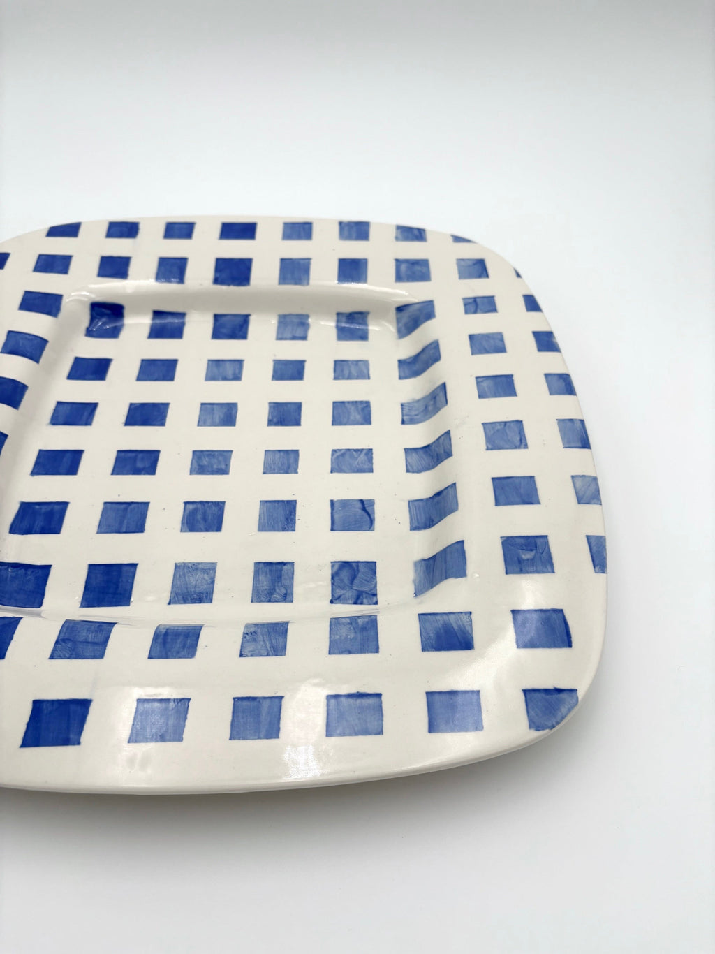Checkered Serving Plate