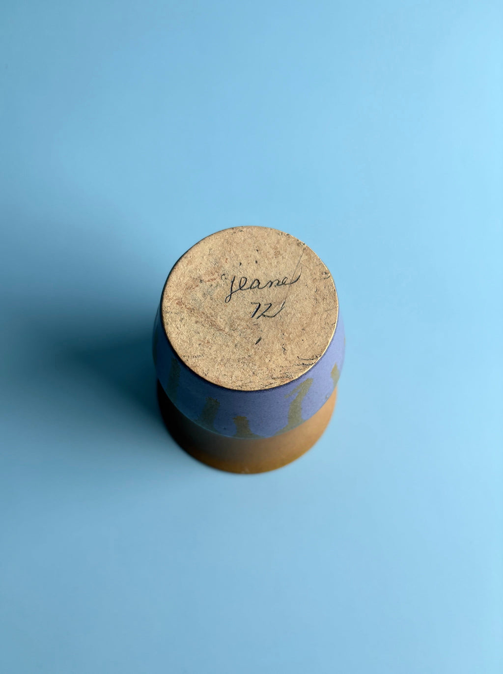 Periwinkle Ceramic Vase