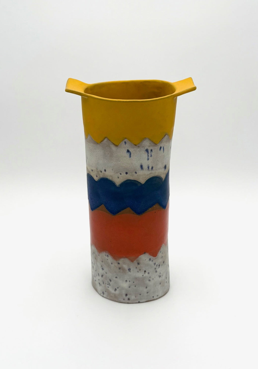 Tall Terracotta Vase