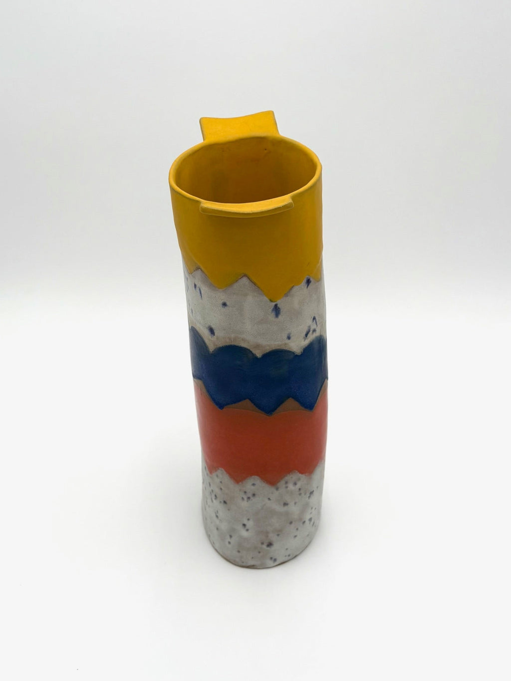 Tall Terracotta Vase