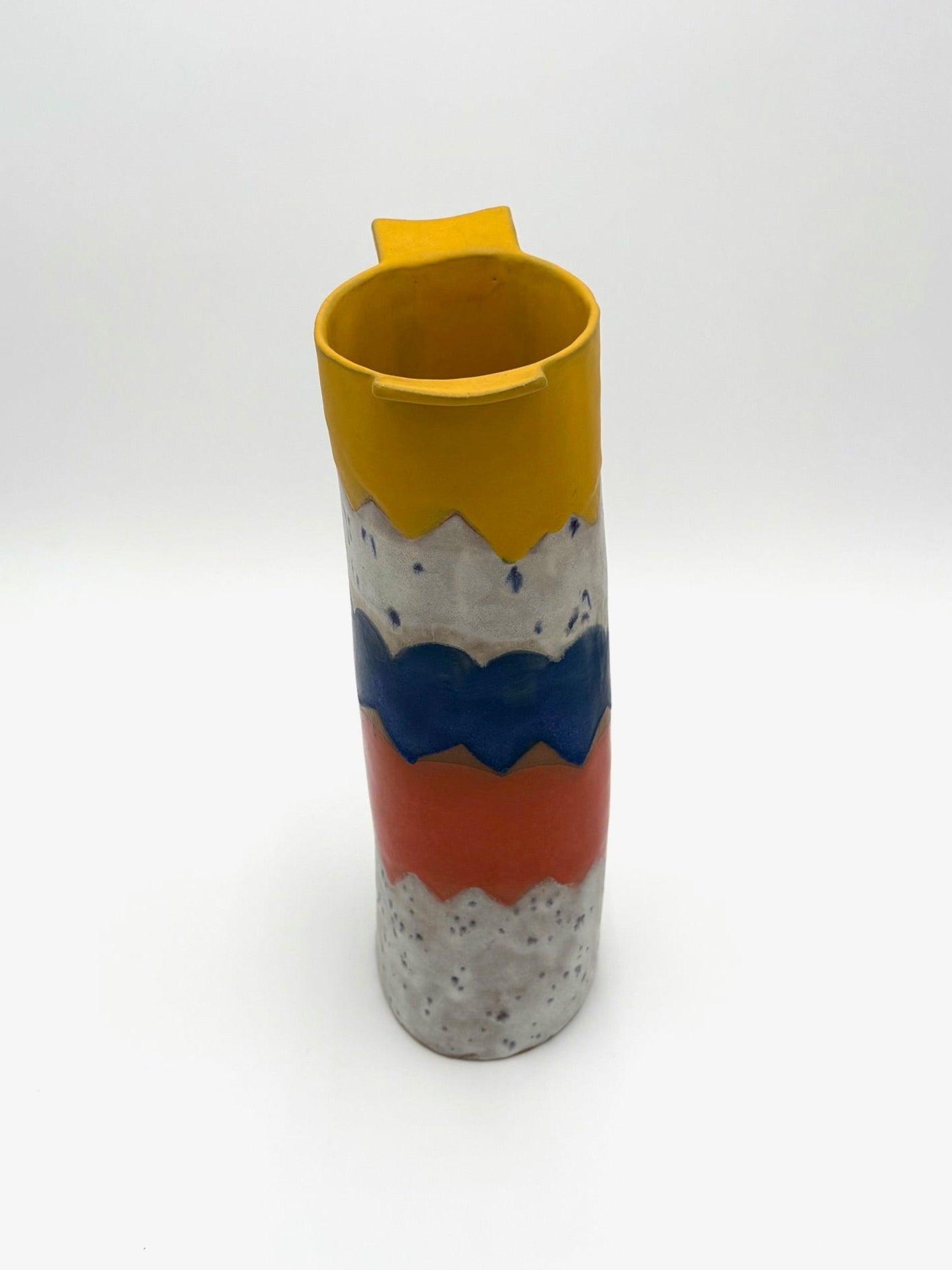 Tall Terracotta Vase