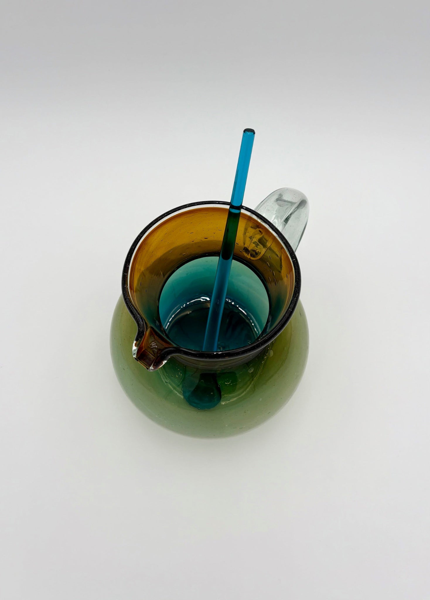 Ombre Pitcher with Stir Stick