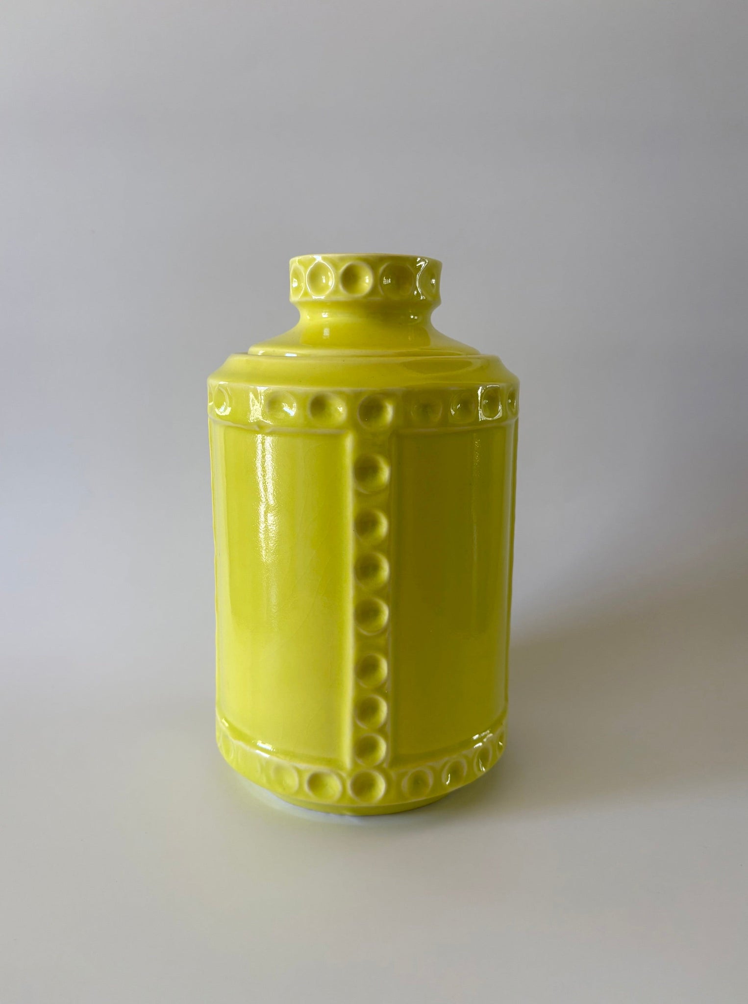 Highlighter Yellow Cookie Jar