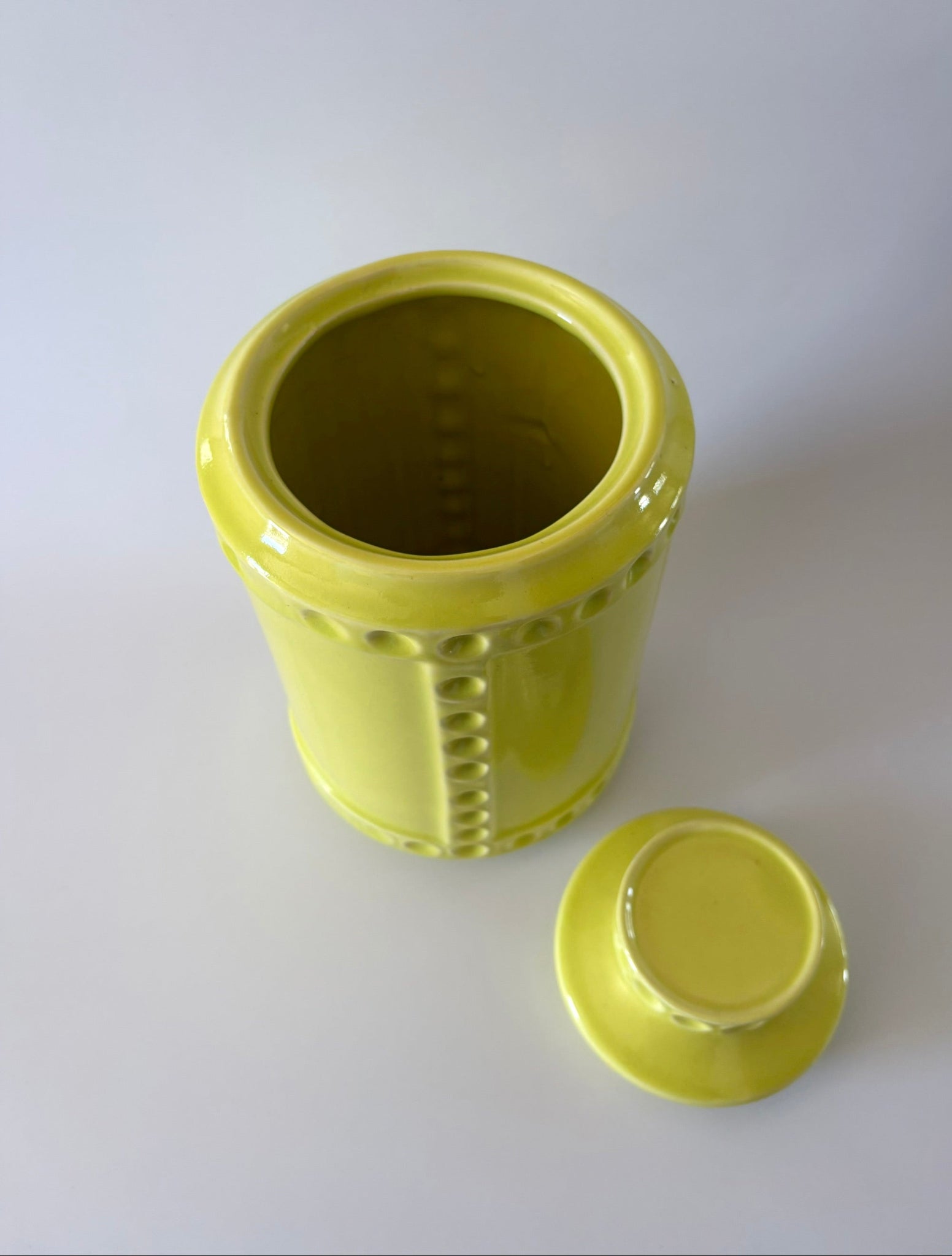 Highlighter Yellow Cookie Jar
