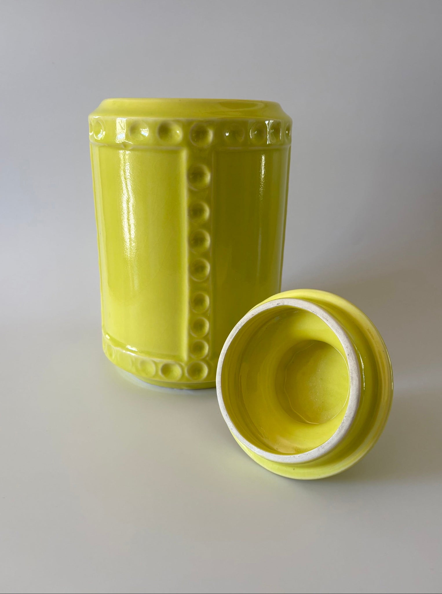 Highlighter Yellow Cookie Jar
