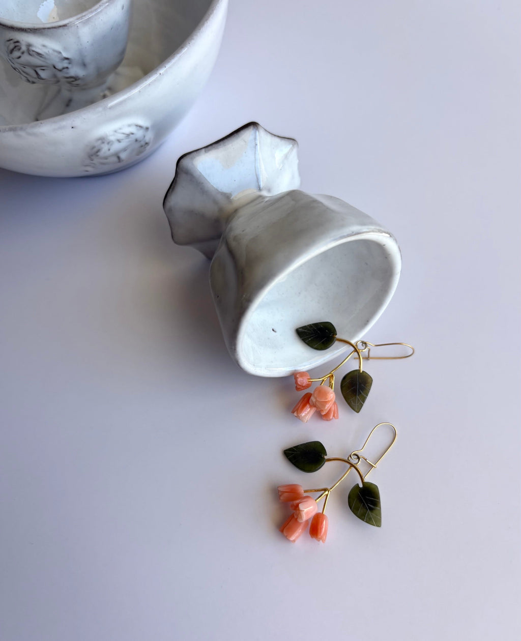 Vintage Tulip Earrings