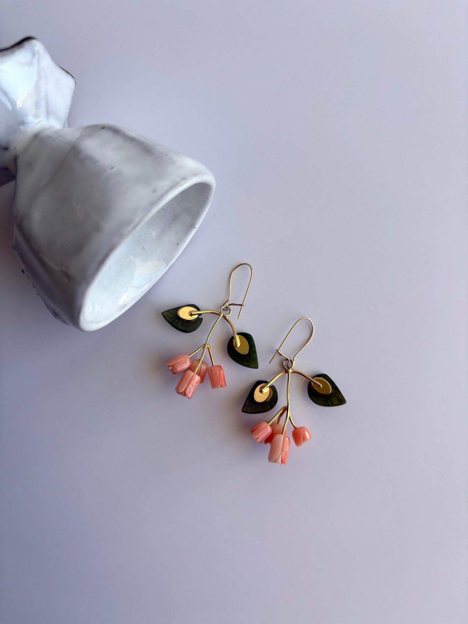 Vintage Tulip Earrings