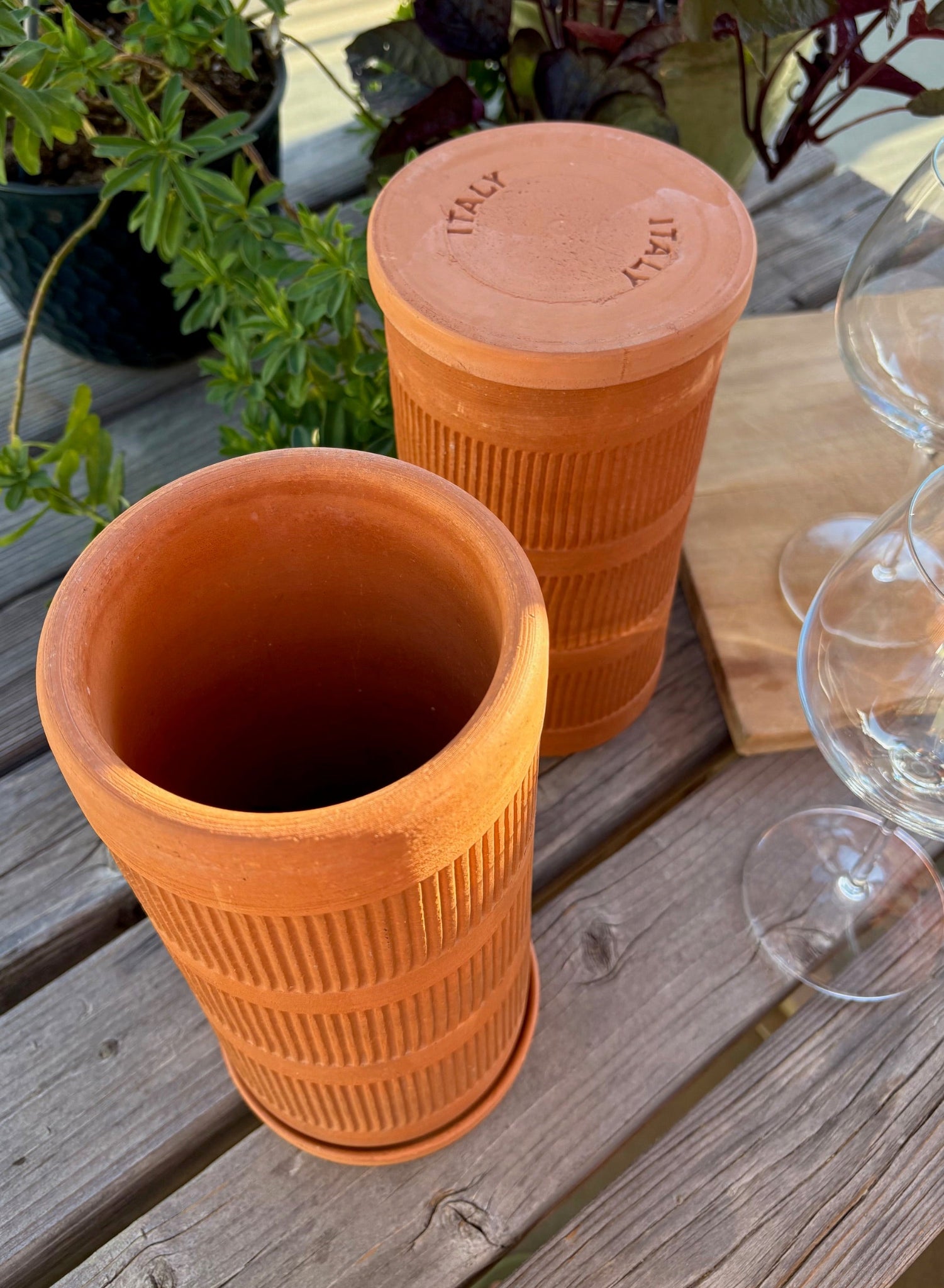 Vintage Terracotta Wine Cooler