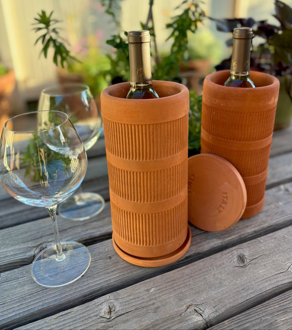 Vintage Terracotta Wine Cooler