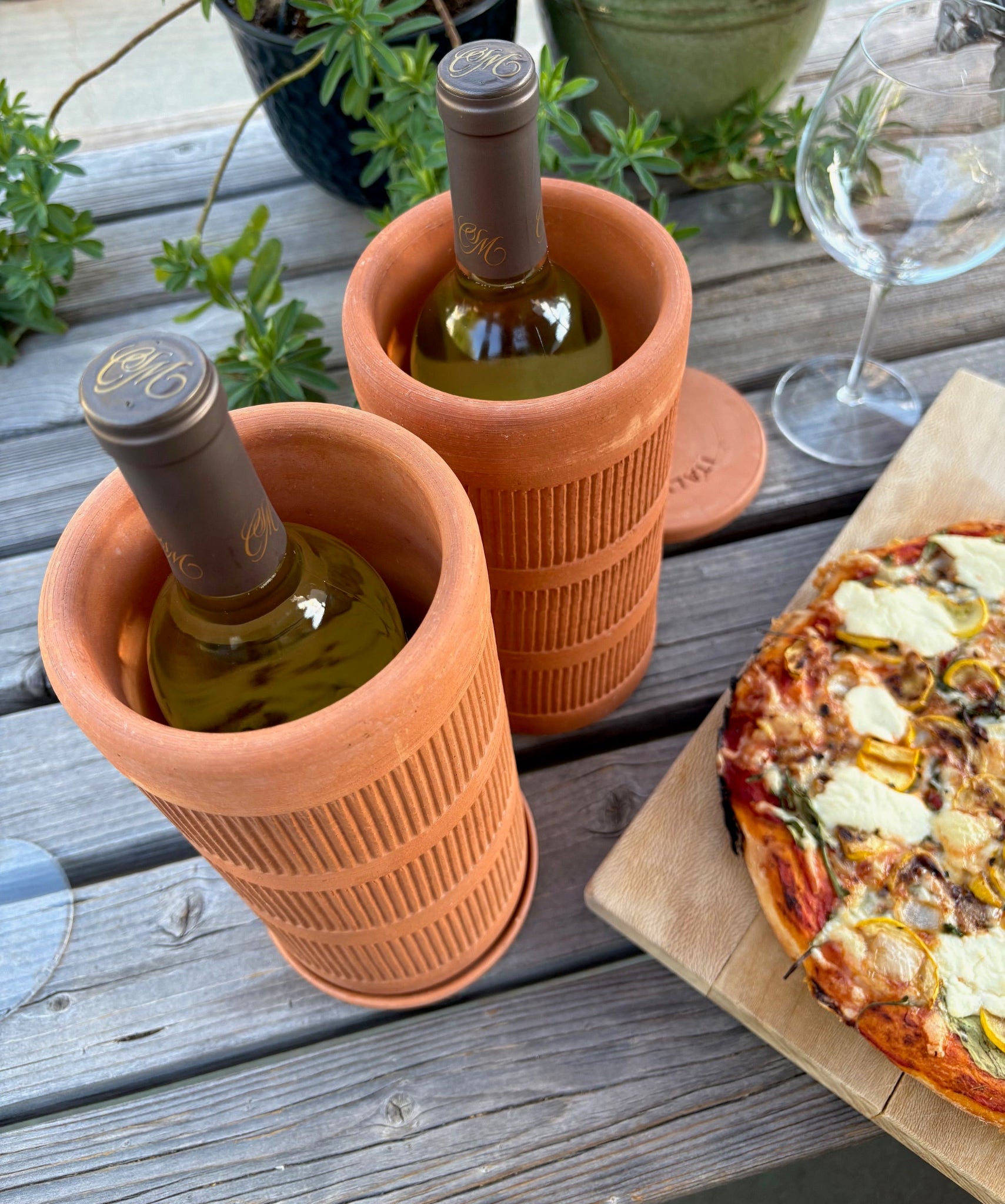 Vintage Terracotta Wine Cooler