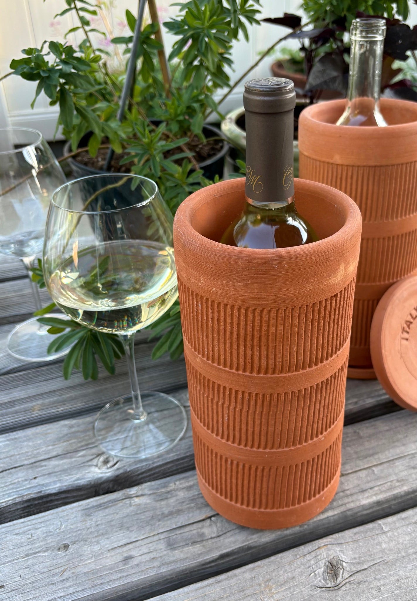 Vintage Terracotta Wine Cooler
