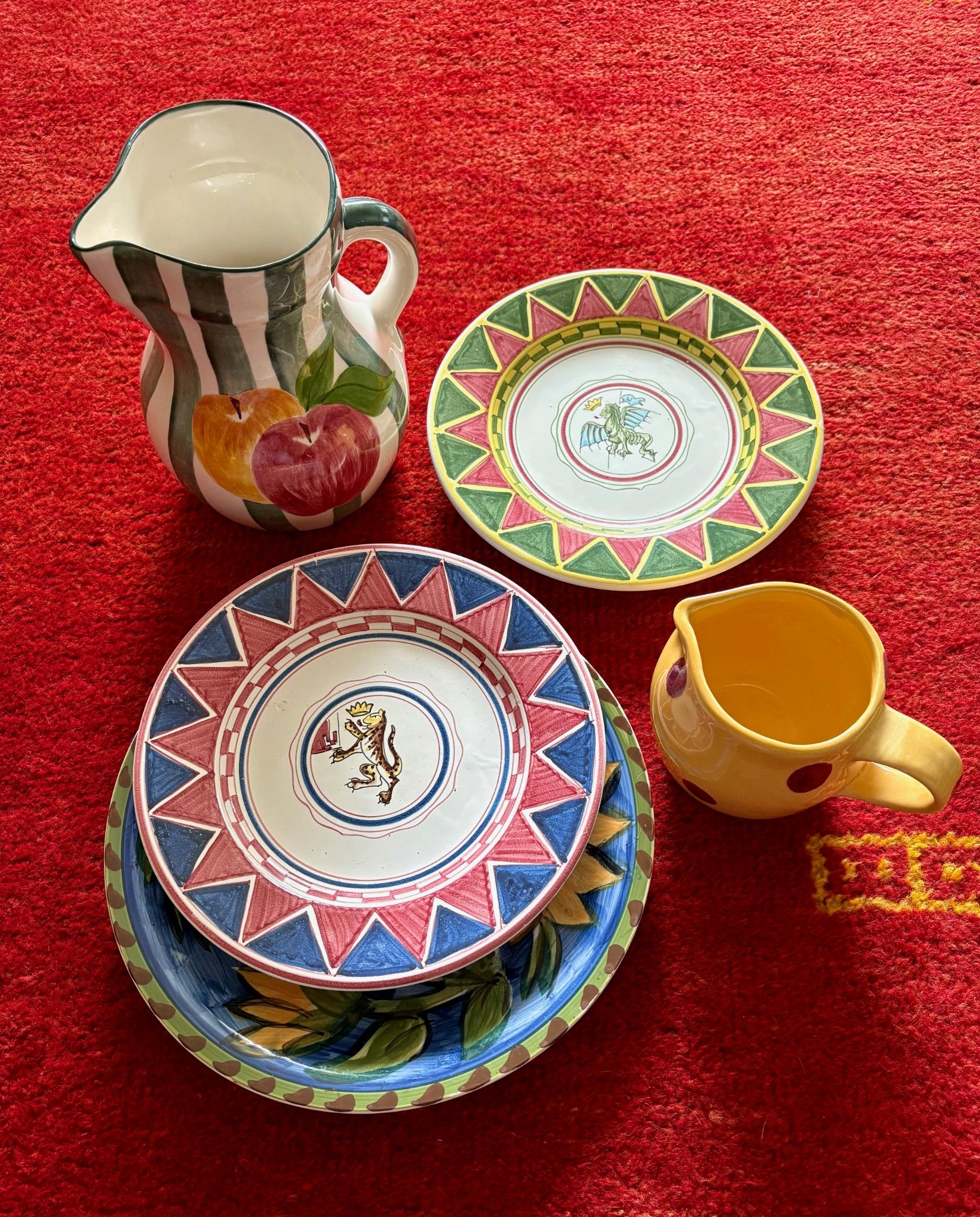 Palio di Siena Contrade Pantera Plate