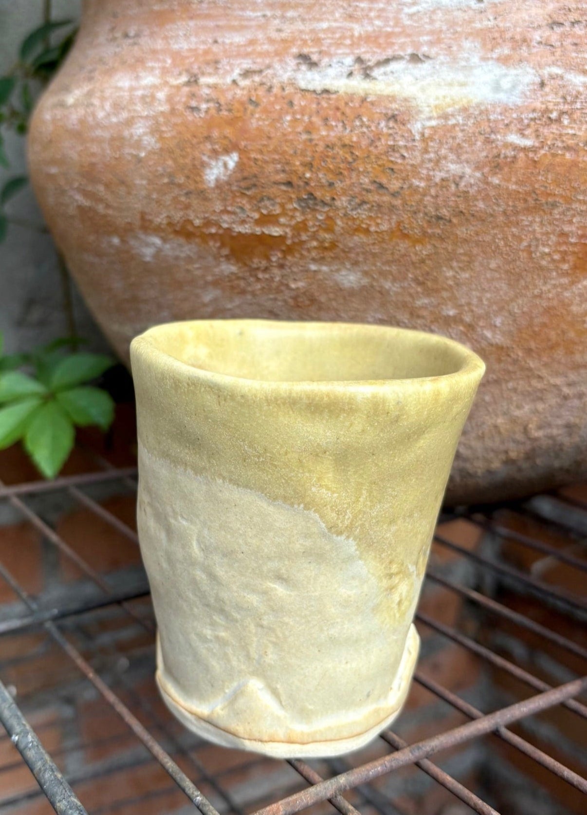 Ceramic Cup with Teeth